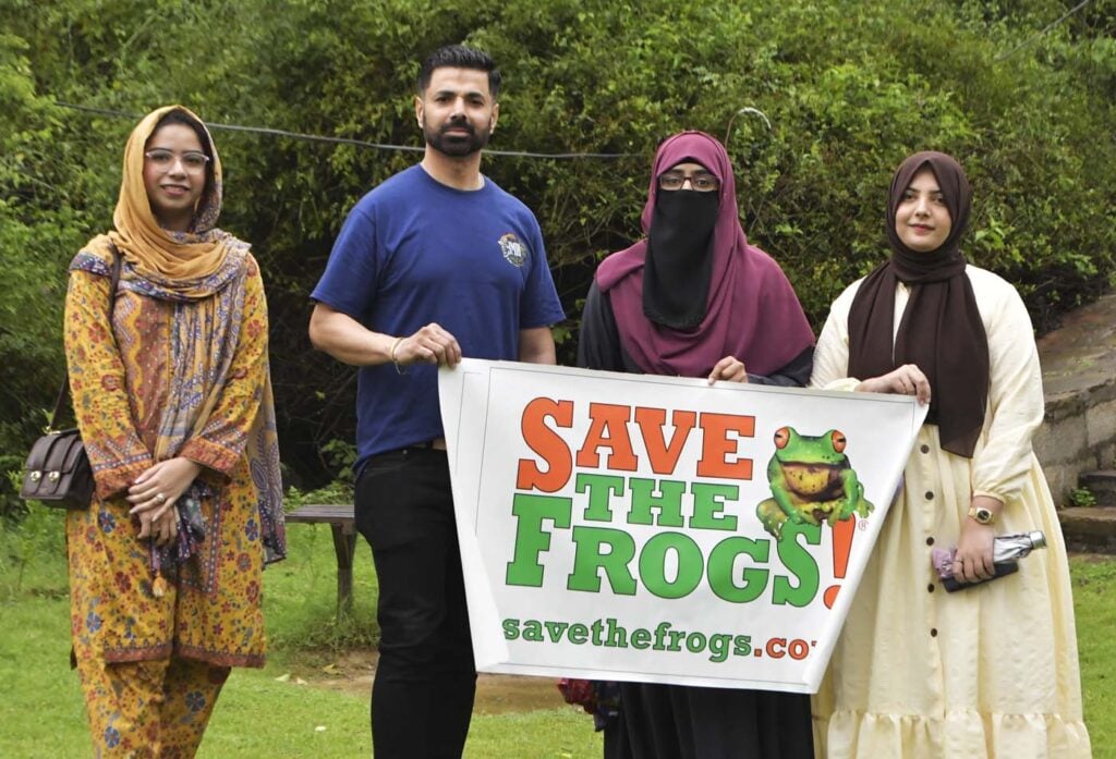 Pakistan Save The Frogs Day 2024 Punjab PMAS Arid University Ahmed Junaid Collection Seminar Day